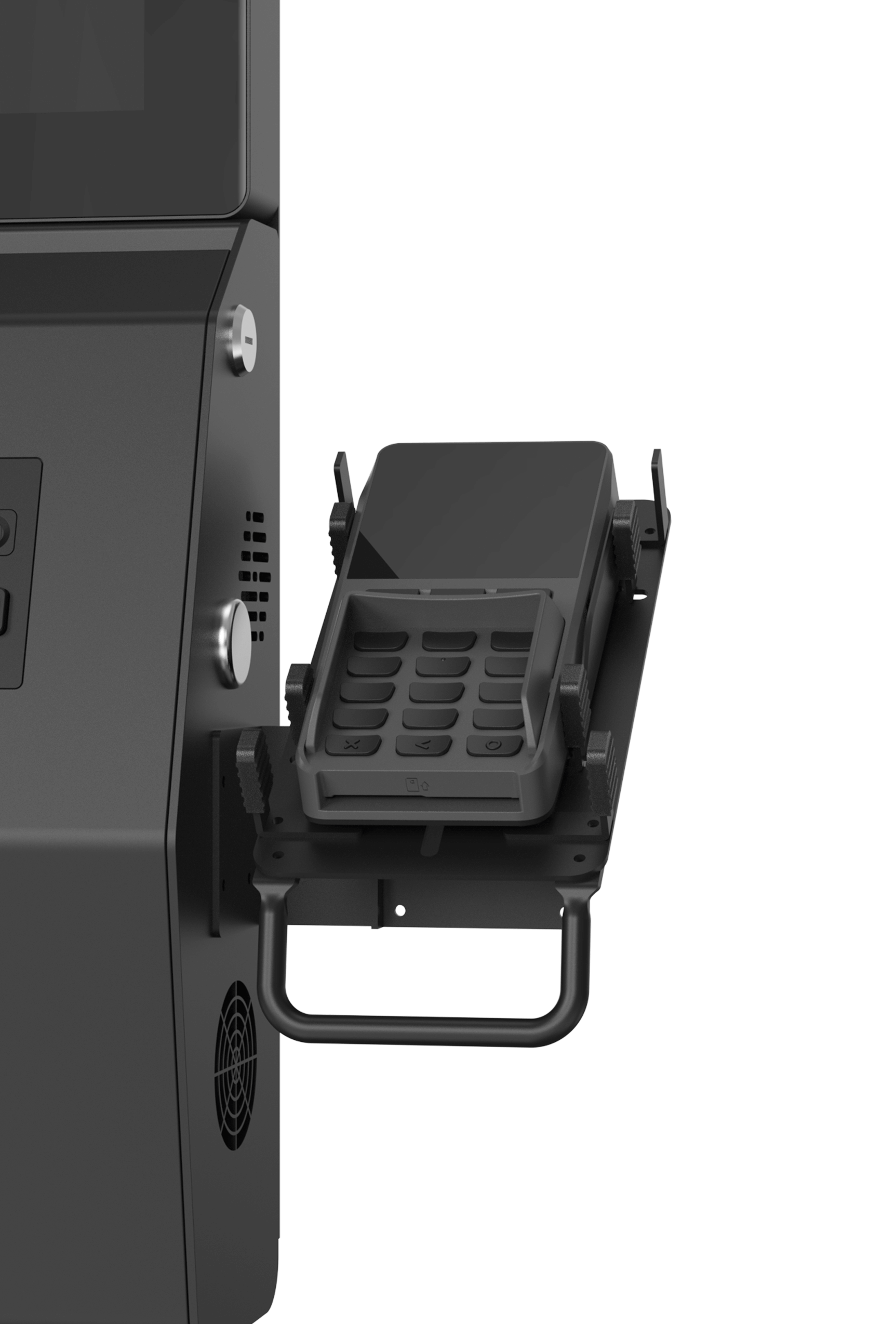 Pin pad holder