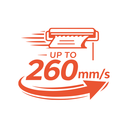 260mm/s high speed print