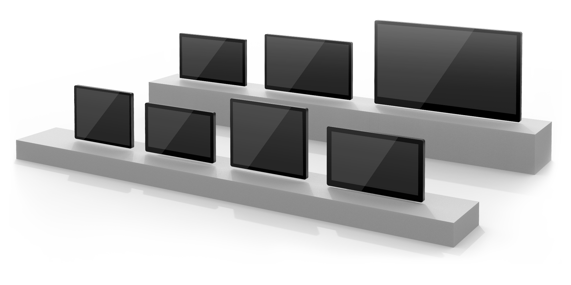 N9+ panel PC lineup — flexible screen sizes